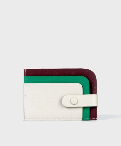 美品✨Paul Smith 小銭入れ　カードケース マルチカラー　現行 Paul Smith カードケース トライカラー カードケース / 883908