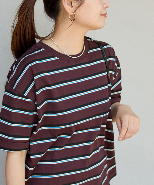 ジミレニアル　ボーダー長袖Tシャツ　ジミンパパ　新品未使用 ジミレニアル ボーダー長袖Tシャツ ジミンパパ 新品未使用