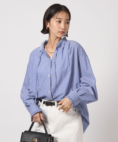 美品 トゥモローランド ボールジィ 1,6万円 ネックギャザーブラウス