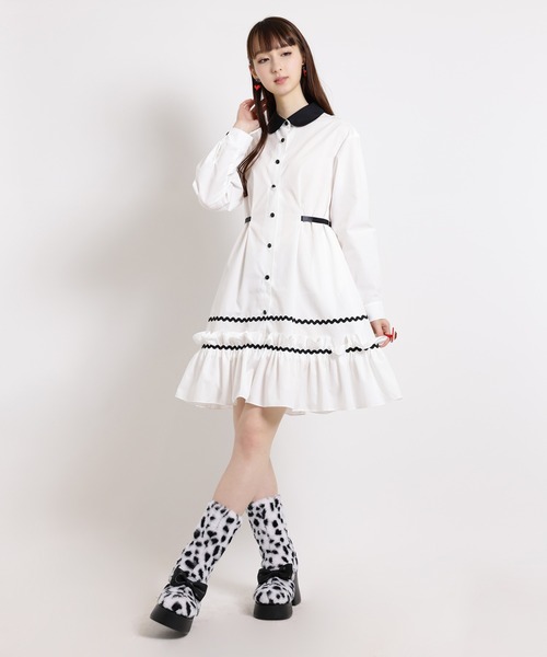 MILK（ミルク） シャツワンピース CLOWN シャツワンピース : ZOZOTOWN