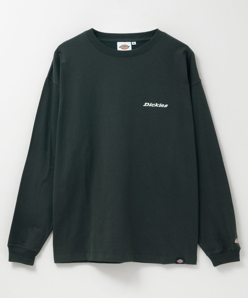 Dickies（ディッキーズ） tシャツ ワンポイント刺繍長袖Tシャツ メンズ