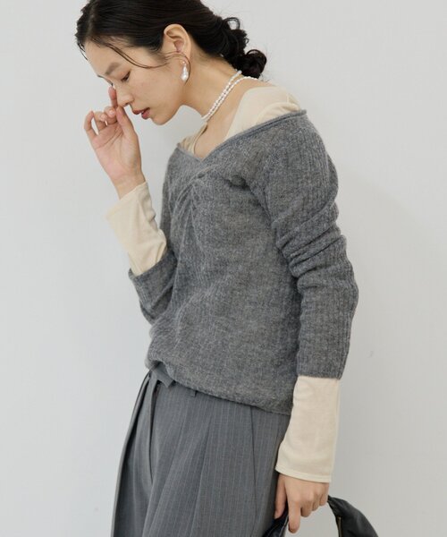 galliano ニット アンサンブル □ボレロアンサンブルニット/an another angelus [47BJ06j007
