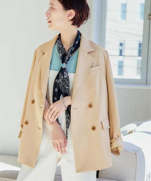 Spick & Span」 テーラードジャケット 38 キャメル レディース