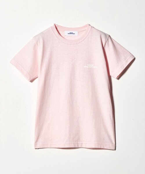 tシャツ 「NICE WEATHER」ウィメンズ コンパクト ロゴ Tシャツ レディース メンズ