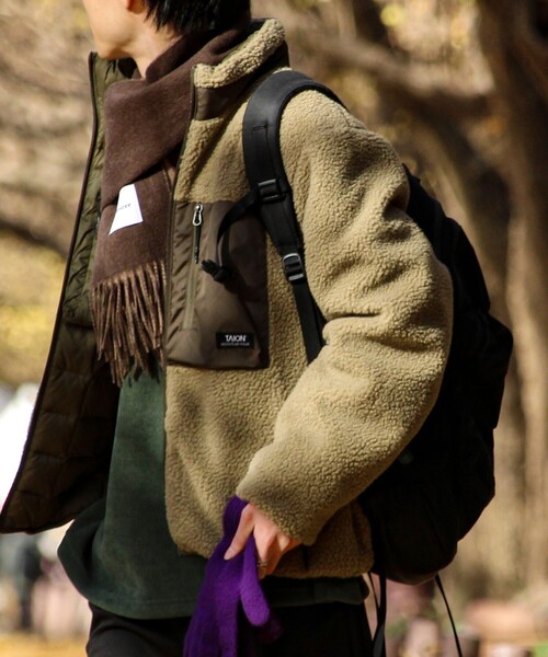 TAION（タイオン） ダウンジャケット ダウン 「2WAYで着回せる