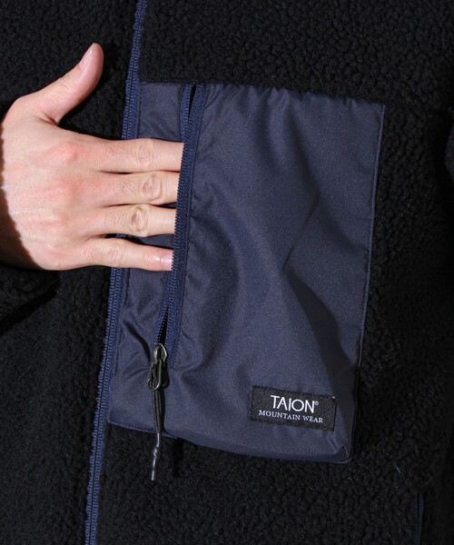 TAION（タイオン） ダウンジャケット ダウン 「2WAYで着回せる