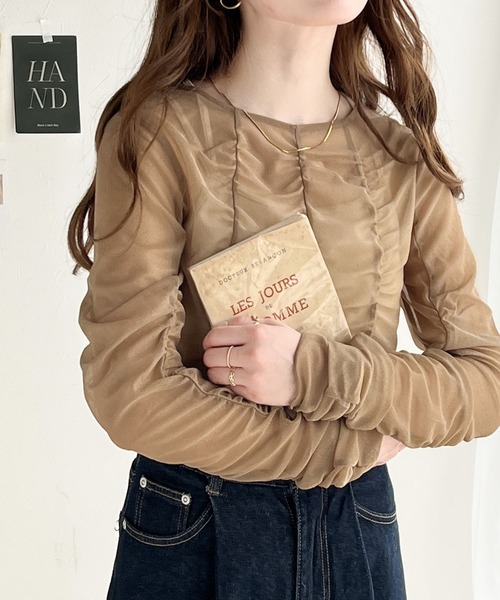 「classicalelf」 長袖カットソー LARGE ブラック レディース