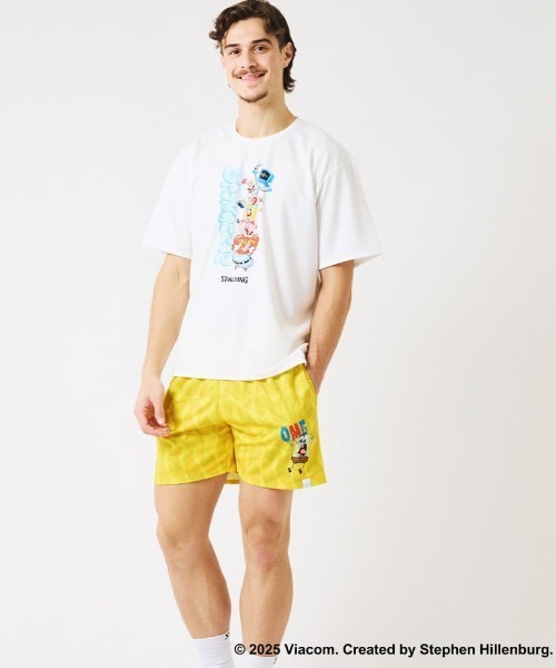 専用⭐︎【美品】4点セット　スポルティング　バスパン　Tシャツ150 スポンジボブ SPALDING（スポルディング） tシャツ 「SPALDING/スポルディング」T