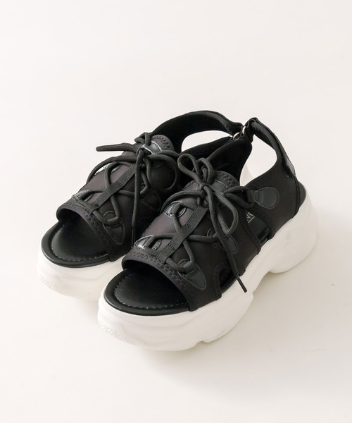 「OLIVE des OLIVE」 フラットサンダル SMALL アイボリー レディース_画像6