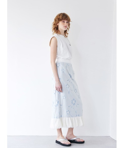 「COEL」 ノースリーブトップス「＋81BRANCAコラボ」 FREE ホワイト レディース_画像9