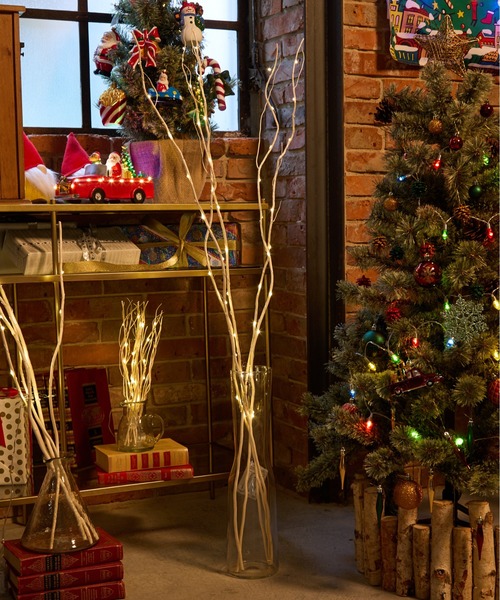 niko and…（ニコアンド） インテリア 「2025Xmas」LEDブランチ/全長