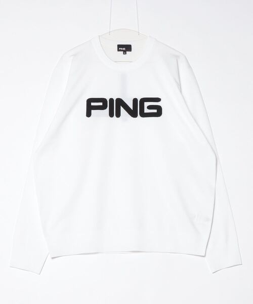 PING（ピン） セーター ニット 10カラークルーネックニット メンズ