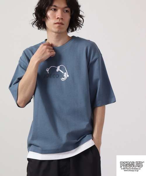 「PEANUTS」 半袖Tシャツ L オフホワイト メンズ_画像7