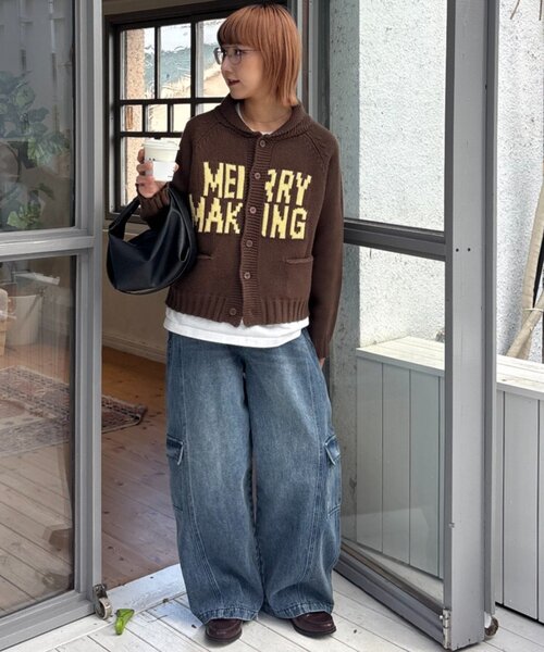 ✨極美品✨クルチアーニ カーディガン ショールカラー コットン イタリア製 crc2410301-01.jpg