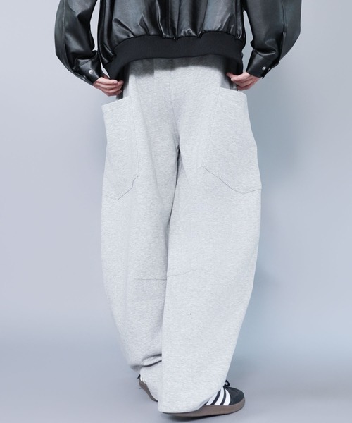 バルーン スウェットパンツ　S SPINNS（スピンズ） パンツ バルーンスウェットパンツ/カーブ・バレル