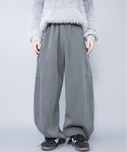 バルーン スウェットパンツ　S SPINNS（スピンズ） パンツ バルーンスウェットパンツ/カーブ・バレル