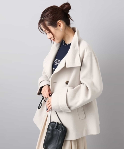 MK MICHEL KLEIN（エムケー ミッシェルクラン） ステンカラーコート