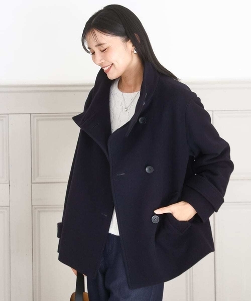 MK MICHEL KLEIN（エムケー ミッシェルクラン） ステンカラーコート