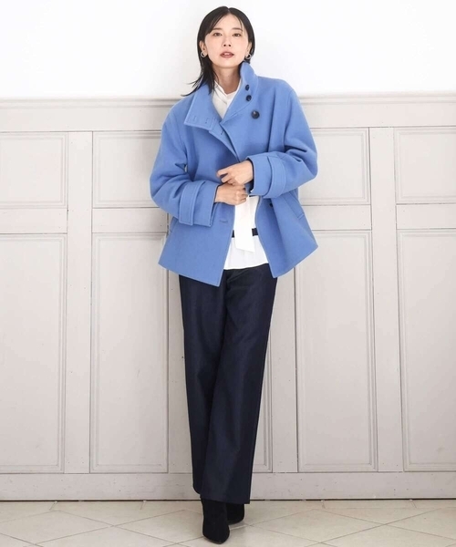 【希少】MARNI ビッグカラー　コート　水色 希少】MARNI ビッグカラー コート 水色 【公式通販】