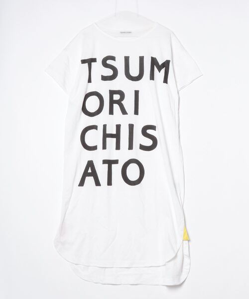 TSUMORI CHISATO（ツモリチサト） 半袖ワンピース 02 ホワイト