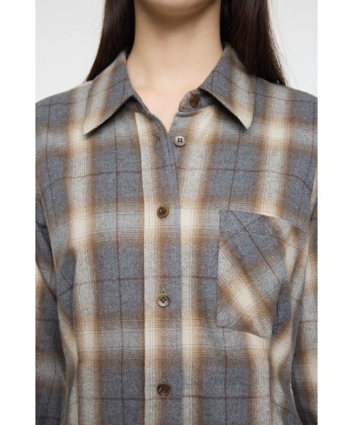 MOUSSY（マウジー） ワンピース CHECK SHIRT ドレス : ZOZOTOWN Yahoo