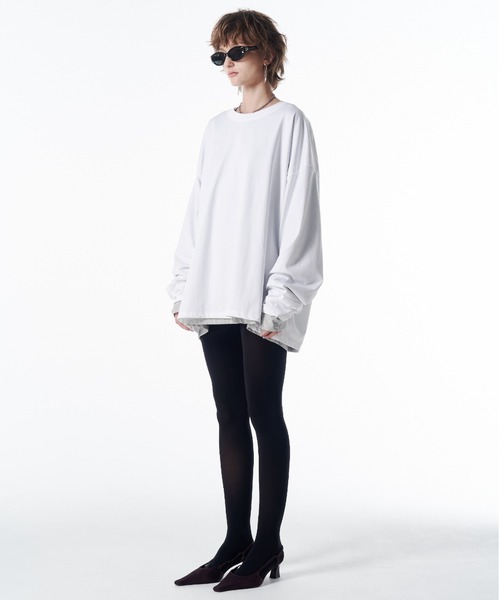 JOSE MOON（ジョゼムーン） tシャツ OVER PRINT LONG TSHIRT/オーバー