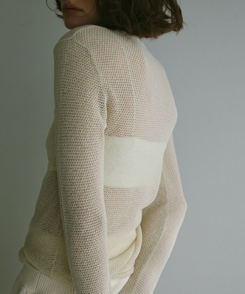 「ETRE TOKYO」 長袖ニット FREE ベージュ レディース_画像3