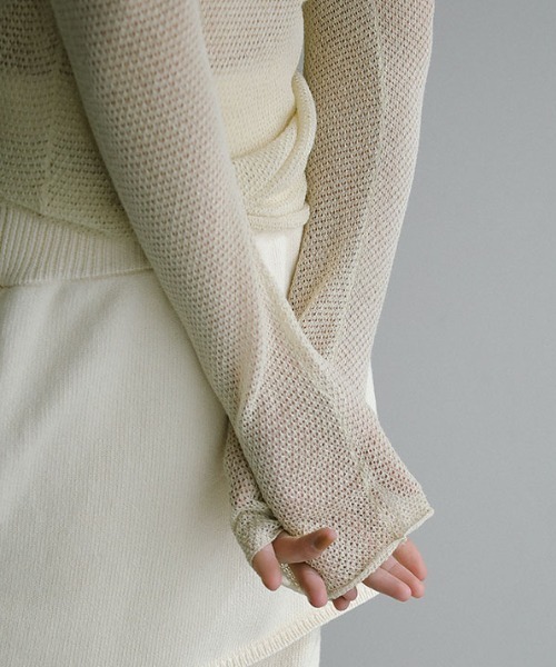 「ETRE TOKYO」 長袖ニット FREE ベージュ レディース_画像4