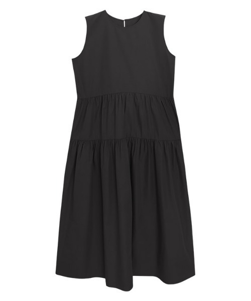 「Pierrot」 ノースリーブワンピース L ラベンダー レディース_画像4