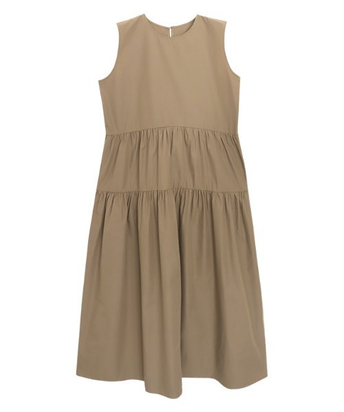 「Pierrot」 ノースリーブワンピース L ラベンダー レディース_画像5