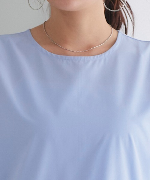 「Pierrot」 ノースリーブワンピース L ラベンダー レディース_画像7