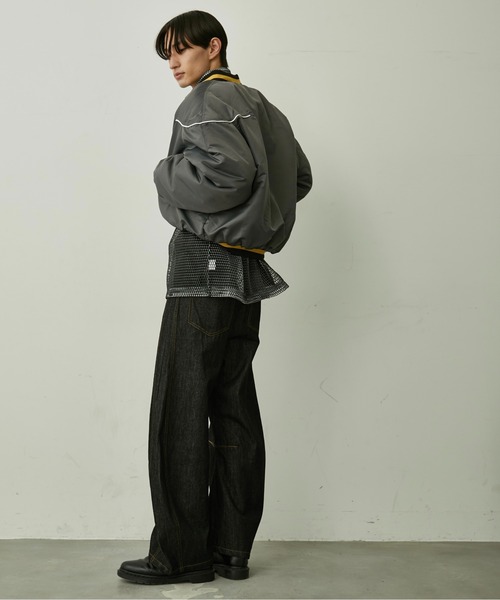 スタジャン　値下げ⭕️ BLANK HOTEL スタジャン Padded Award Jacket / アワードパフ