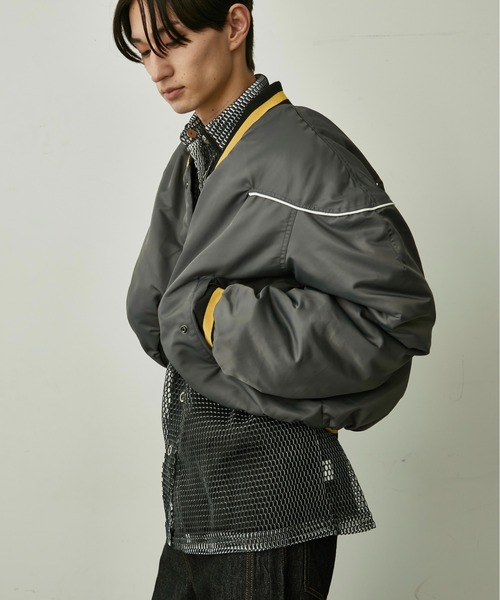 最終値下げ【アダムパテック】 looose award jacket スタジャン BLANK HOTEL スタジャン Padded Award Jacket / アワードパフ