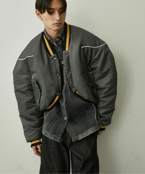 BLANK HOTEL スタジャン Padded Award Jacket / アワードパフ