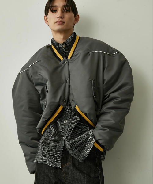 BLANK HOTEL スタジャン Padded Award Jacket / アワードパフ