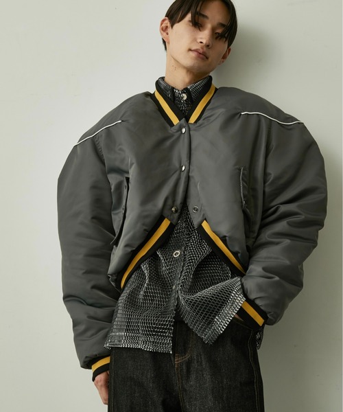 BLANK HOTEL スタジャン Padded Award Jacket / アワードパフ