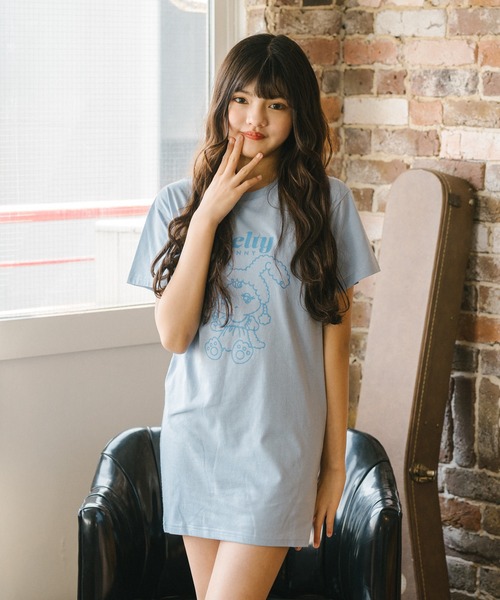 「URBAN CHERRY」 「KIDS」半袖ワンピース X-SMALL ホワイト キッズ_画像9