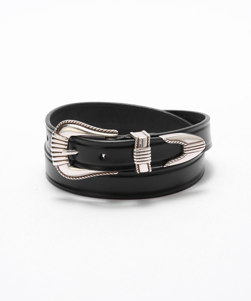 小物 TORY LEATHER 3-Piece Silver B BELT TORY LEATHER（トリーレザー） ベルト 3-Piece Silver B BELT メンズ