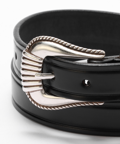 TORY LEATHER（トリーレザー） ベルト 3-Piece Silver B BELT メンズ