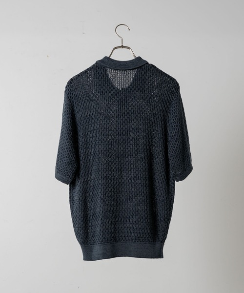 「soerte」 半袖ニット 1 ブラック メンズ_画像3