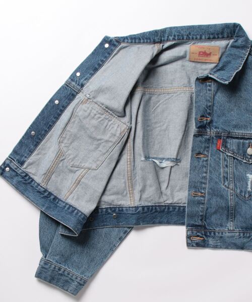 Ungrid（アングリッド） デニムジャケット FREE ブルー レディース
