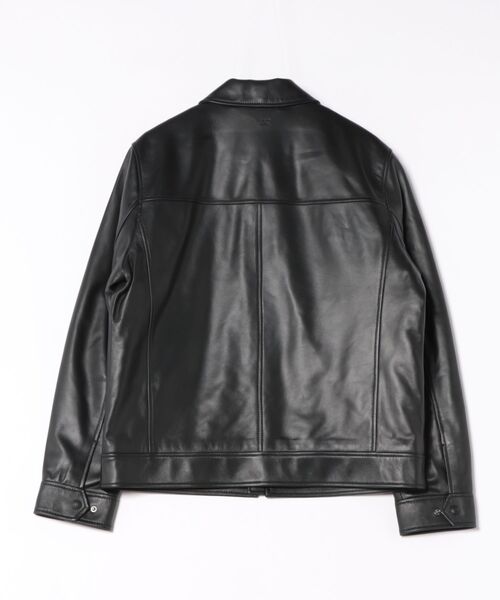 「龍」 MICHAEL KORS ブラックレザージャケット XS Leather Racer Jacket in BLACK - Sale | Michael Kors [US]