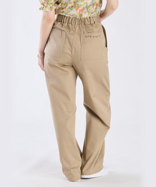 「To b. by agnes b.」 チノパンツ 38 ベージュ レディース_画像5