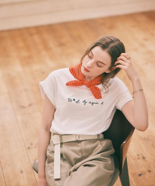 「To b. by agnes b.」 チノパンツ 38 ベージュ レディース_画像8