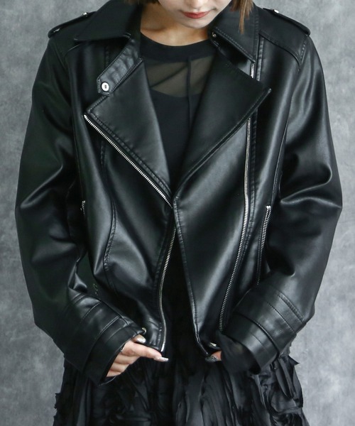 any day（エニーデイ） レザージャケット ライダース ダブルライダース