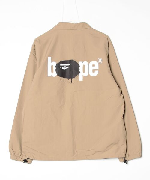 ミリタリージャケット モッズコート BAPE REVERSIBLE COACH JACKETの画像