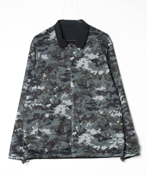 ミリタリージャケット モッズコート BAPE REVERSIBLE COACH JACKETの画像