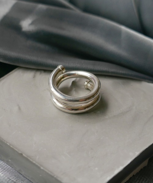 「e.m.」 リング L シルバー レディース_画像6