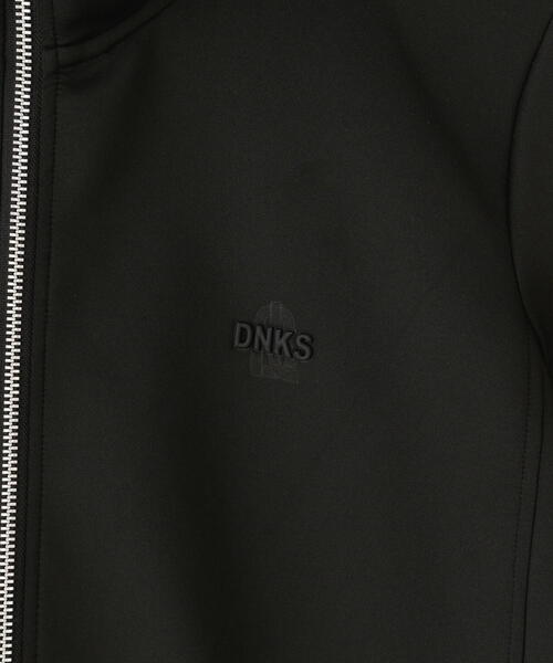 「DANKE SCHON」 ジップアップパーカー L チャコールグレー レディース_画像7