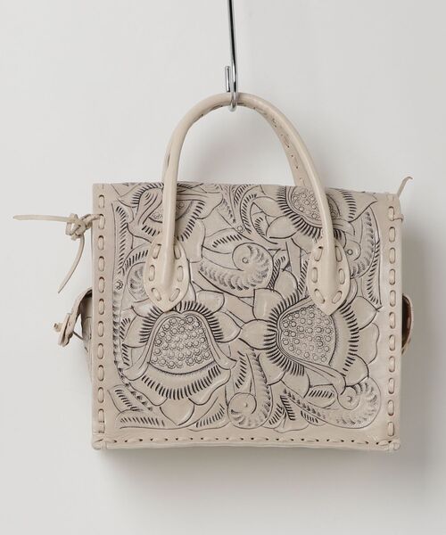 Carving Tribes ネイビー ハンドバッグ GRACE CONTINENTAL（グレースコンチネンタル） 期間限定10%OFF